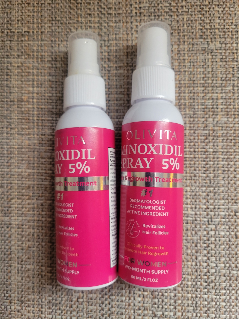 Minoxidil Spray 5% Bundle of 2